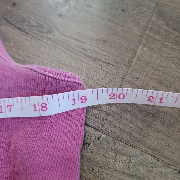 Old Navy Ribbed Pink Tank Size 2X - Picture 3 of 5